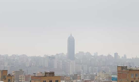 آلوگی هوای تبریز