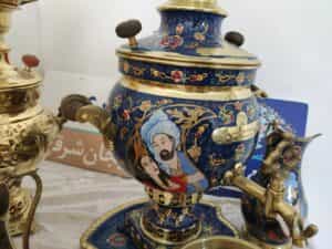 تلفیق هنر و صنعت در سماورسازی تبریز