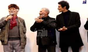 آواز خوانی آتش تقی پور در حاشیه اکران «آتابای»/ویدئو