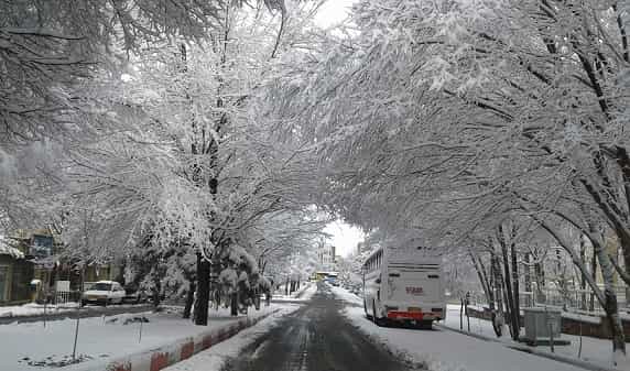 بارش برف و کولاک آذربایجان‌شرقی را فرا می‌گیرد