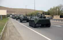 روسیه تجهیزات نظامی خود از قره باغ را خارج می کند