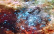 نگاه هابل به یک سحابی ستاره‌زا