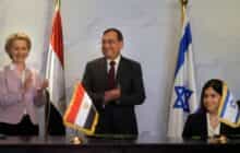 اتحادیه اروپا قرارداد گازی را با اسرائیل و مصر به منظور حذف روسیه امضا کرد