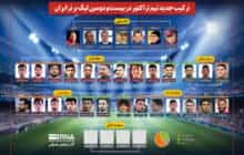 ترکیب جدید تیم فوتبال تراکتور در بیست و دومین لیگ برتر ایران
