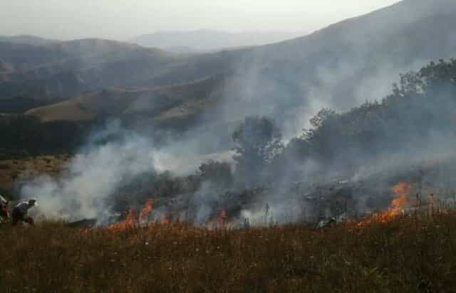 آتش سوزی در منطقه حفاظت شده ارسباران مهار شد
