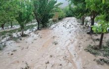 آبشار شلماش در سردشت- آذربایجان در اثر بارندگی سنگین طی 24 ساعت گذشته