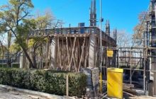 پیشرفت فیزیکی اجرای پروژه ساختمان خانه مادر و کودک در پارک ولیعصر