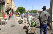 جوابیه شهرداری منطقه ۲ در خصوص تخریب سنگفرش پیاده‌رو ائل گلی