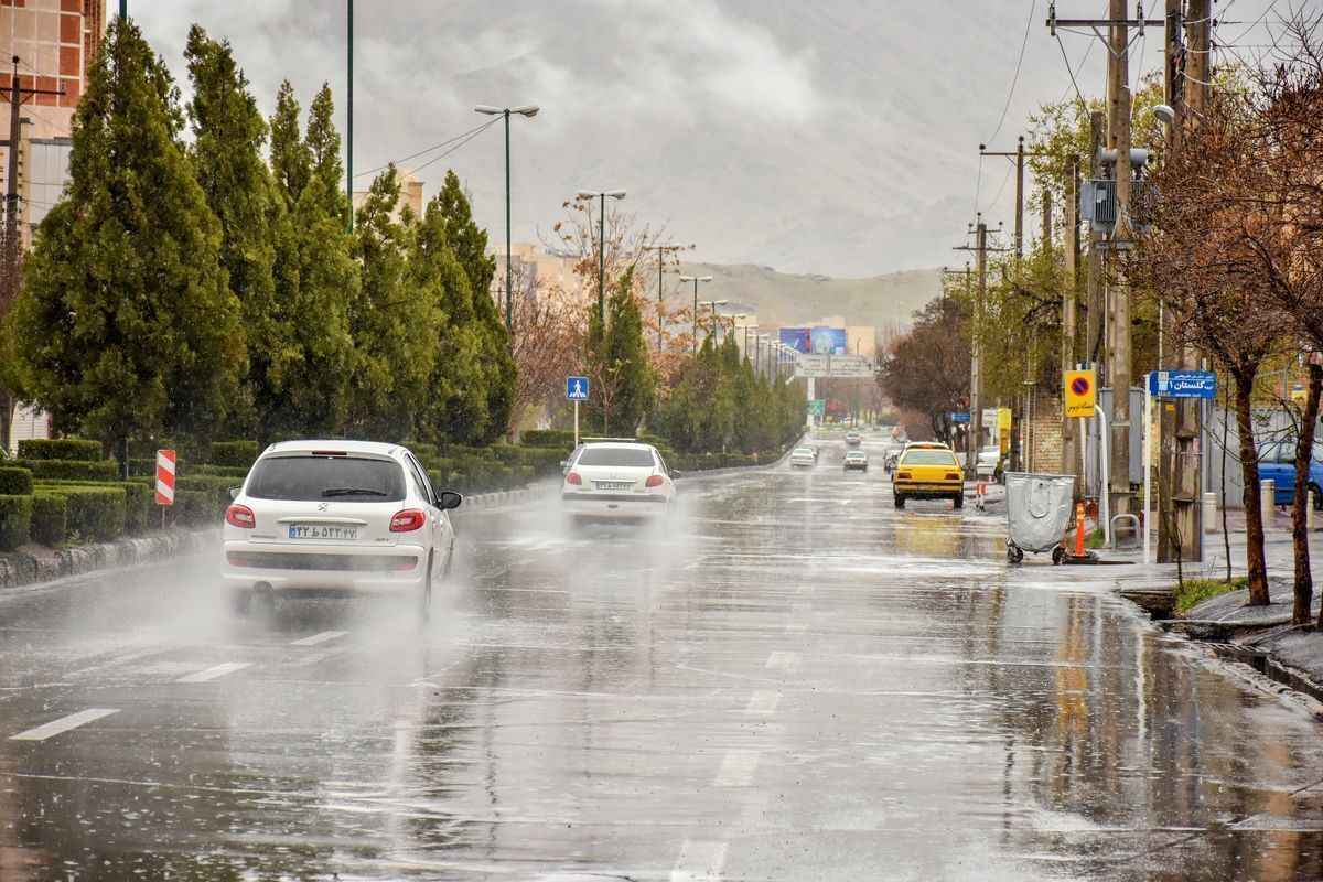 بارش باران در آذربایجان غربی