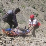 سه جوان گرفتار در کوه هلاکوخان اسکو نجات یافتند