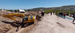 پیکر مرد هشترودی از عمق چاه ۵۰ متری خارج شد