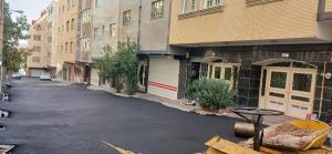 استفاده از ۲۱۰ تن آسفالت برای بهسازی دو محله حوزه شهرداری منطقه ۲