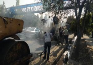 توزیع بیش از 2 هزار و 925 تن آسفالت طی هفته گذشته در معابر غرب و شمالغرب تبریز