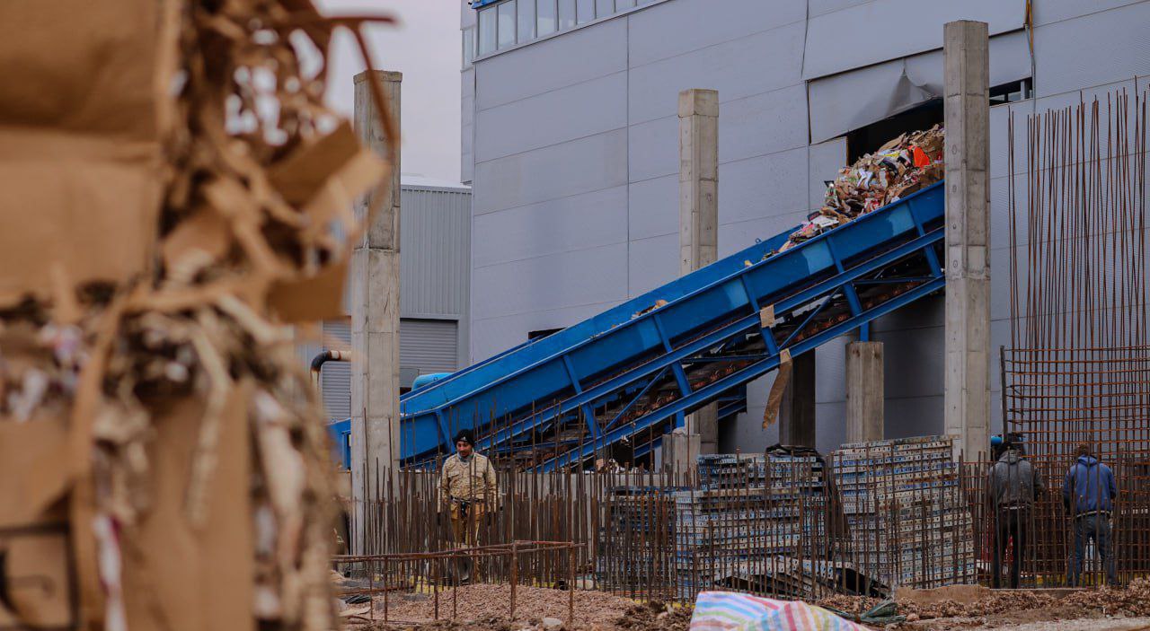 بهره‌برداری از کارخانه تولید کاغذ «تاو ارس»