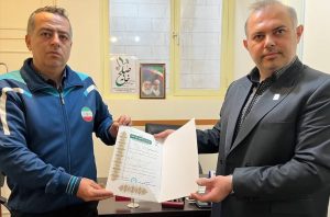 آریایی‌نژاد سفیر صلح ورزشی شد