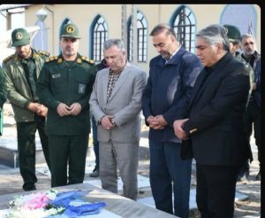 برگزاری مراسم غبار روبی گلزار شهدای باسمنج