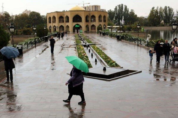 کاهش ۶ درجه‌ای دمای هوای تبریز