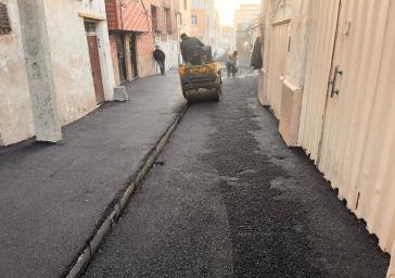 توزیع 24 تن آسفالت در معابر منطقه 10 تبریز طی هفته گذشته