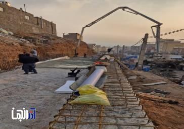 پیشرفت عملیات پایدارسازی رمپ دسترسی کوی قربانی به میدان جاوید