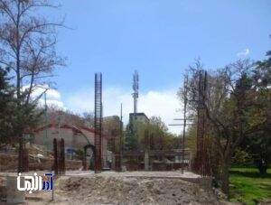 احداث پروژه خانه مادر و کودک توسط شهرداری منطقه 2 در مرحله ستون گذاری