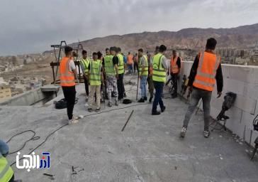 تخریب ۶ طبقه ساخت و ساز غیرمجاز