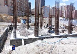 پروژه ۲۵۰ میلیارد ریالی ساختمان آتش نشانی بلوار دو کمال وارد مرحله آرماتوربندی شد