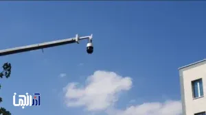 نصب دوربین نظارتی در تقاطع خیابان عطار نیشابوری و گلگشت تبریز