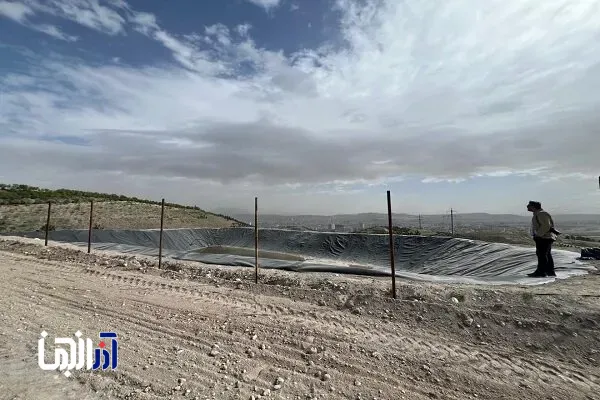 مخزن ۲۰۰۰ متر مکعبی تفرجگاه ائل‌باغی در حال احداث است