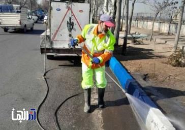 حذف زواید بصری و پاکسازی محیطی در جنوب غرب تبریز