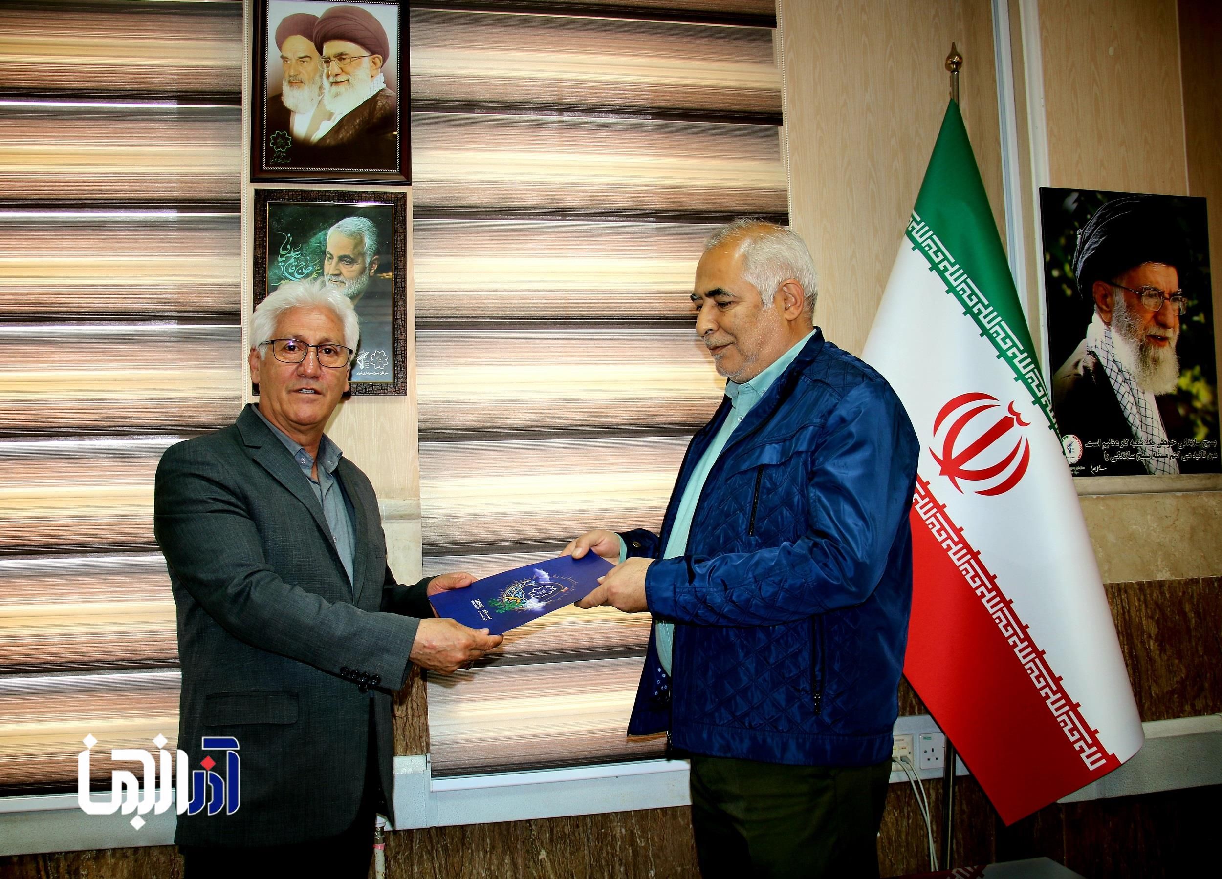 سرپرست جدید امور نظارت بر خدمات شهری شهرداری منطقه ۴ تبریز منصوب شد