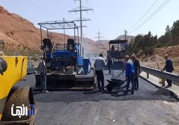 آغاز عملیات پروژه اصلاح و ساماندهی مسیر اتوبان پاسداران با توزیع ۳۱۳ تن آسفالت