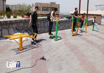 نصب 5 دستگاه ست ورزشی