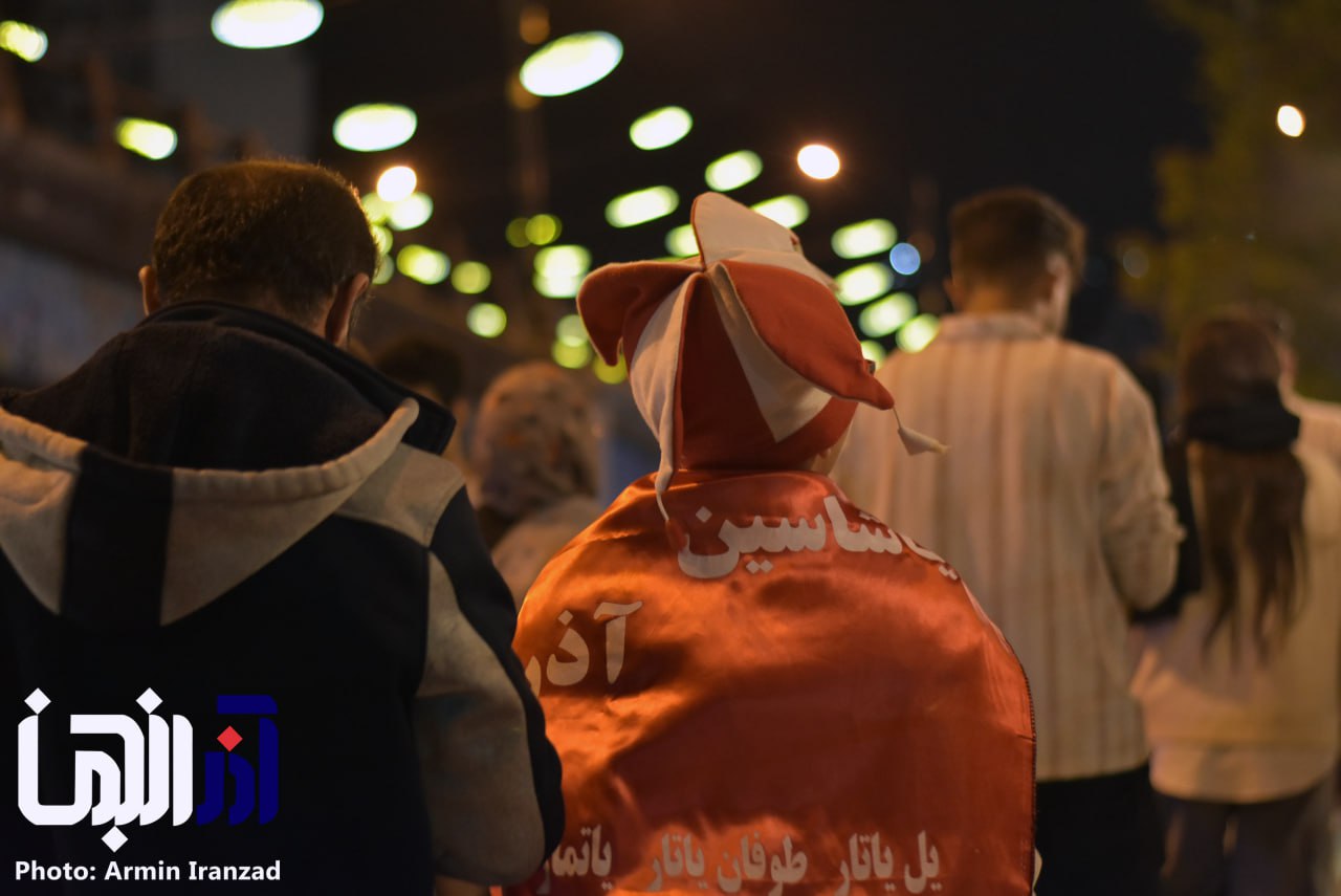 تبریز در آتش شادی!