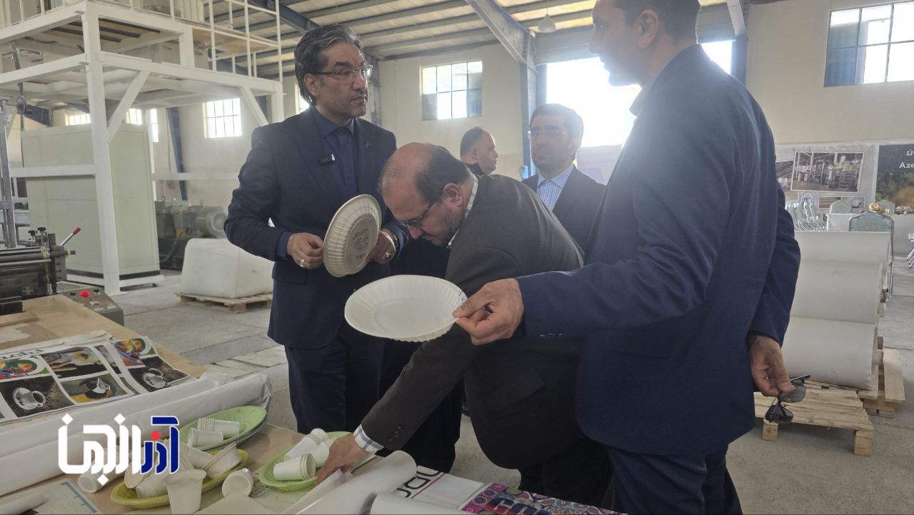بازدید رئیس منطقه ۵ بازرسی کشور از دو شرکت دانش بنیان پارک علم و فناوری آذربایجان شرقی