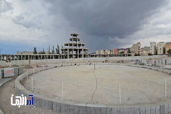 تکمیل آبنمای ضلع جنوبی پارک باغشمال