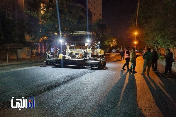 توزیع یک هزار و ۱۲۷ تن آسفالت طی هفته گذشته در معابر بافت مرکزی شهر