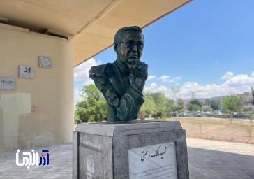 سردیس شهید ”مالک‌رحمتی" در تبریز نصب شد