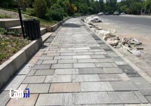 پروژه کف‌سازی ضلع شرقی مجموعه ائل گولی به پیشرفت فیزیکی 80 درصد رسید