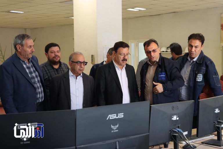 بازدید معاون عمرانی استانداری آذربایجان شرقی و هیئت همراه از شرکت سیمان صوفیان