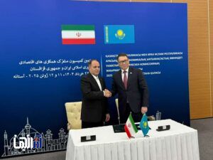 برگزاری بیستمین اجلاس کمیسیون مشترک همکاری‌های ایران و قزاقستان در آستانه