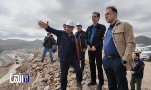 مدیرعامل شرکت ملی صنایع مس ایران از مجتمع مس سونگون بازدید کرد