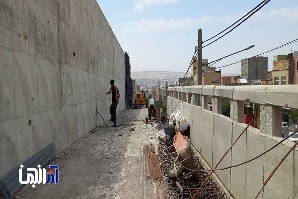 پیشرفت چشمگیر عملیات اجرایی رمپ دسترسی کوی قربانی به میدان جاوید