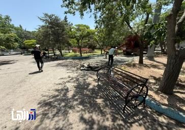آغاز فاز 2 پروژه کف سازی پارک لاله توسط شهرداری منطقه 6 تبریز