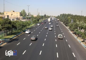 اجرای 32 کیلومتر خط کشی محوری در مسیر جاده تبریز- آذرشهر