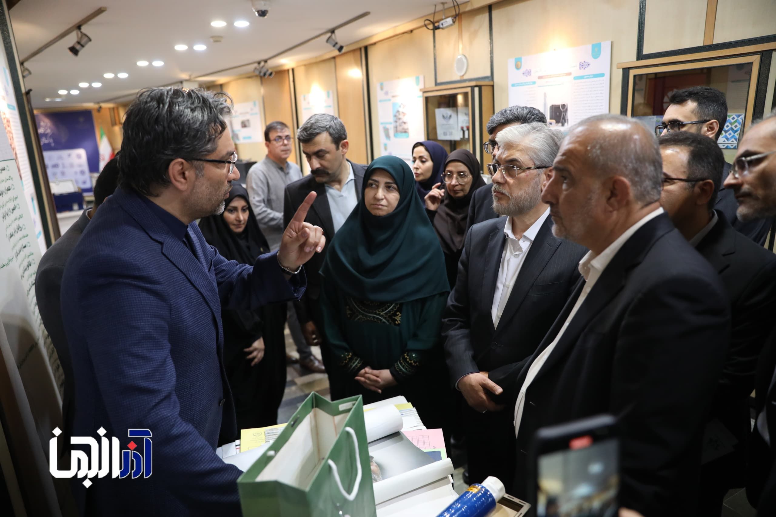 بازدید وزیر علوم و نمایندگان مجلس از دستاوردهای زیست‌محیطی پارک آذربایجان شرقی