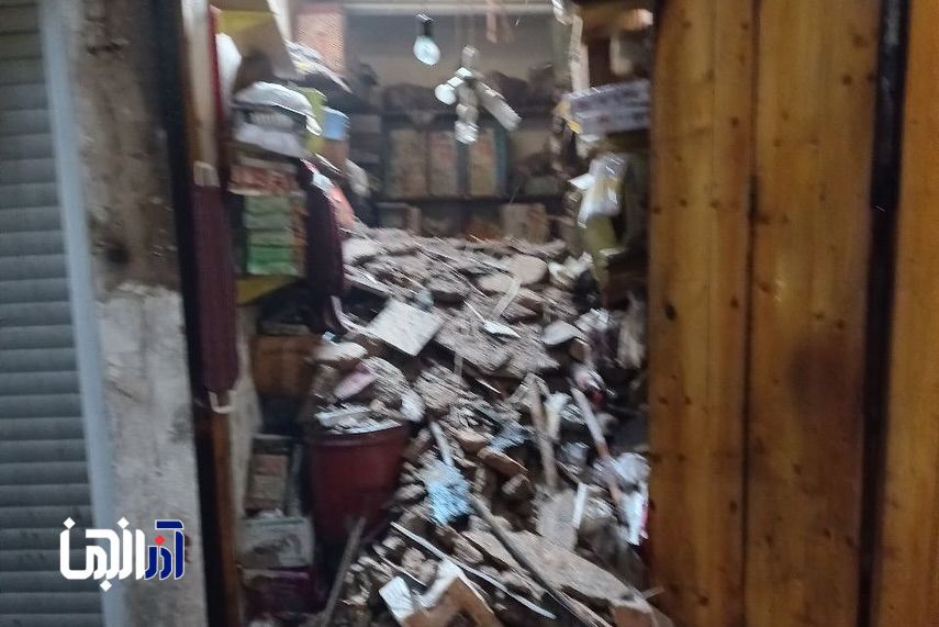 حریق در بازار تبریز