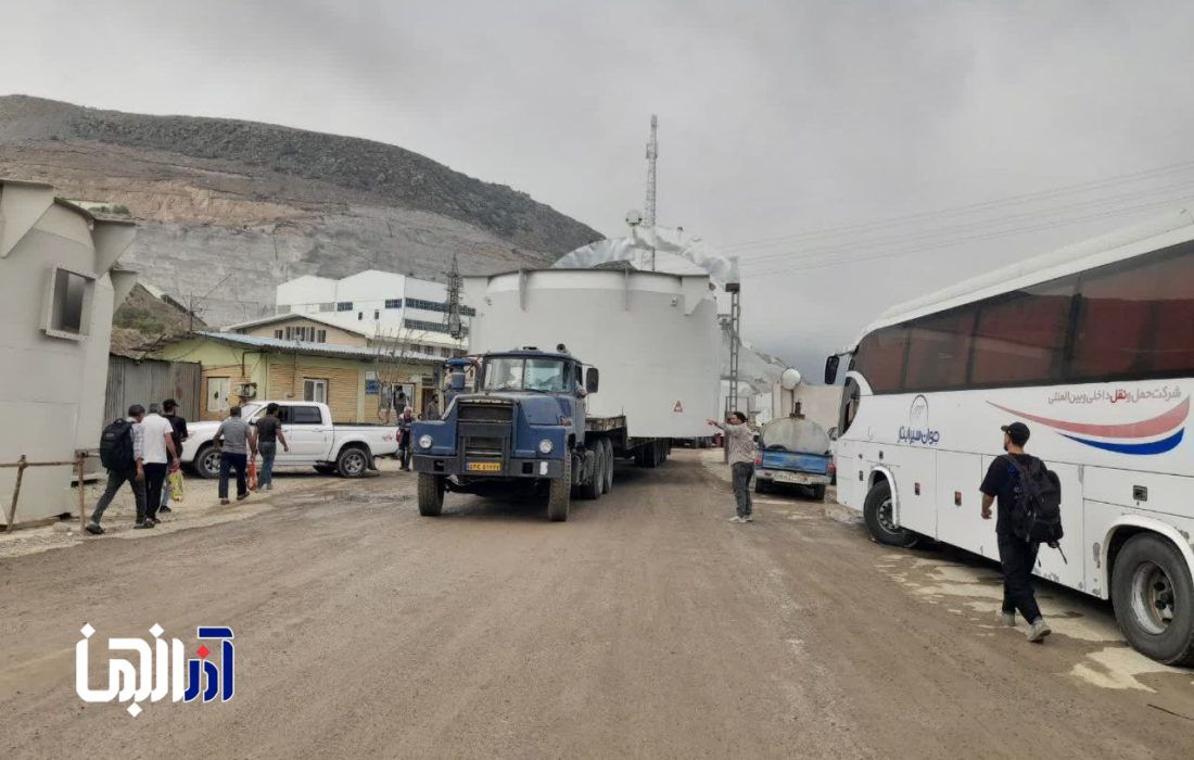 ورود تجهیزات غول‌پیکر به قلب صنعت مس ایران