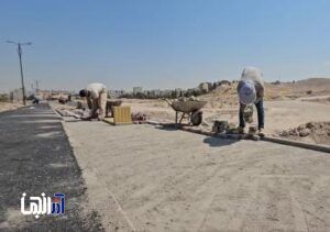 شروع عملیات کف سازی فاز دوم پارک حاشیه اراضی ارتش