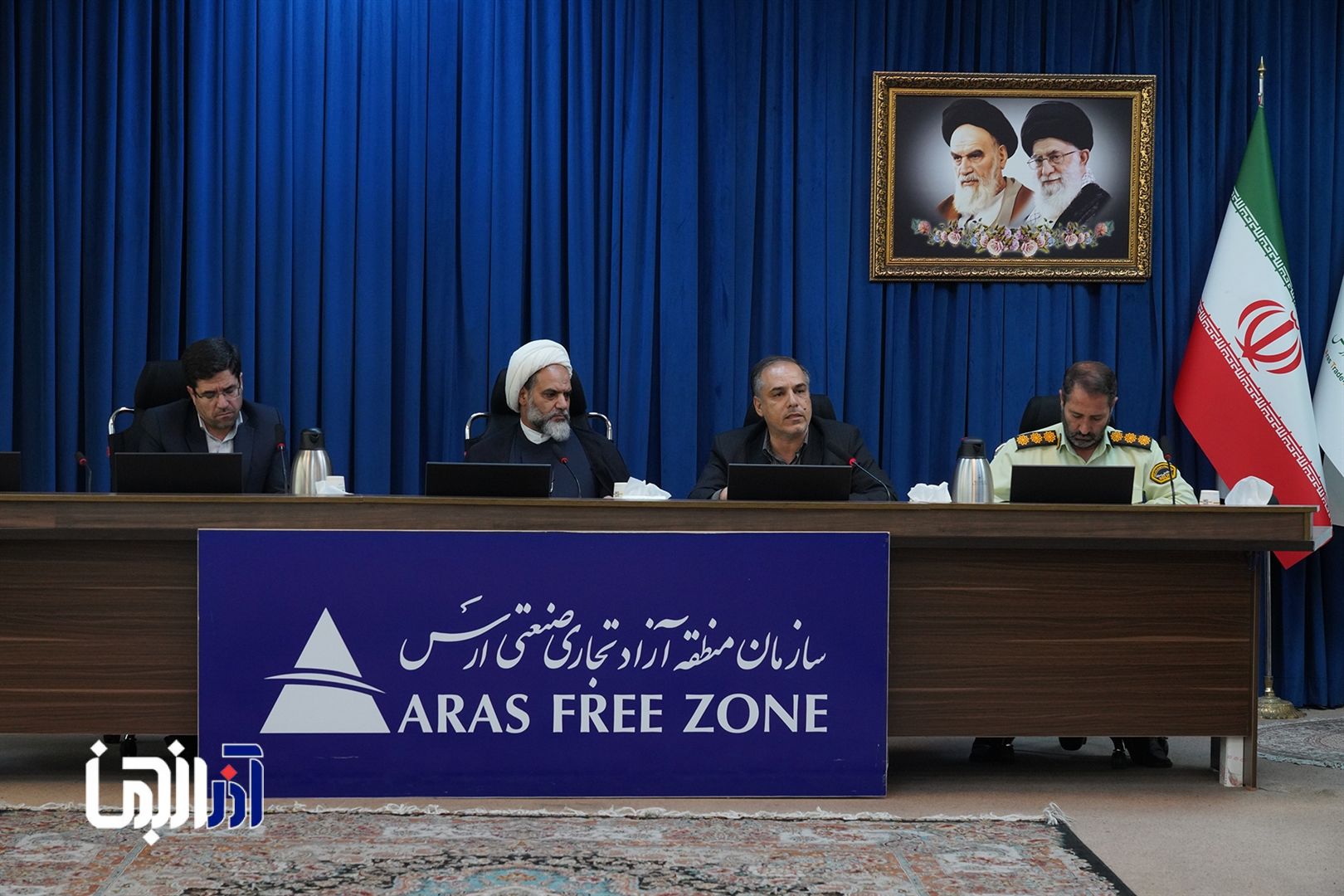 پنجمین شورای فرهنگ عمومی منطقه آزاد ارس و شهرستان جلفا برگزار شد