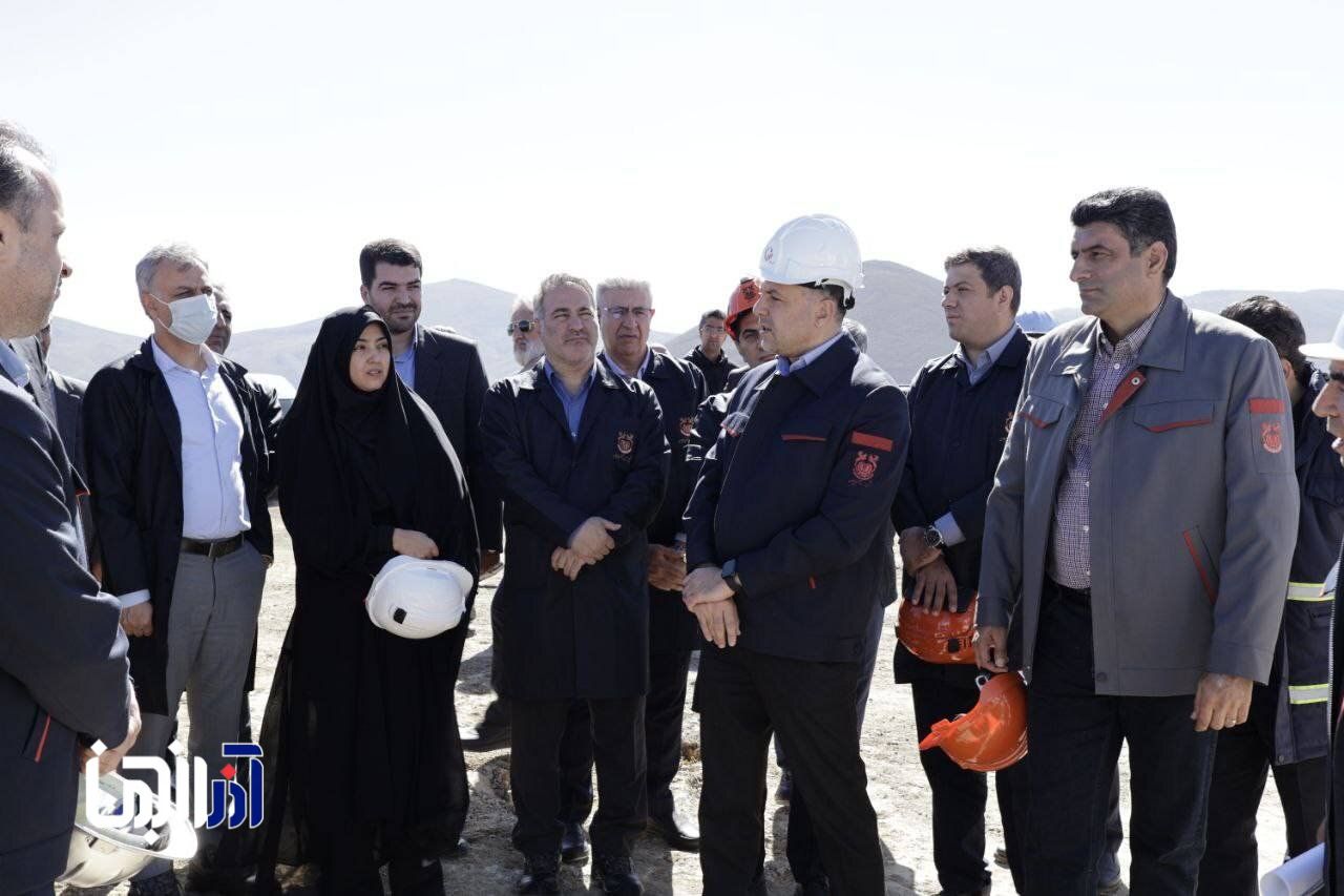 بازدید اعضای کمیسیون صنایع و معادن مجلس از مجتمع مس سونگون